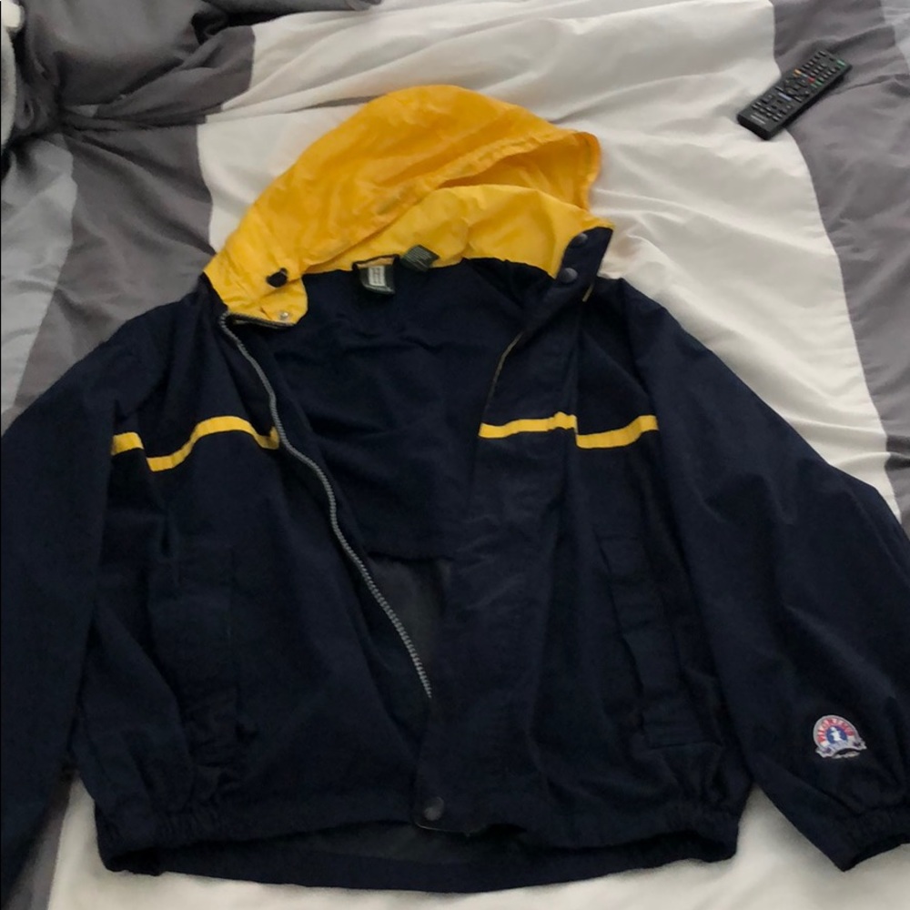Blue, Yellow jacket